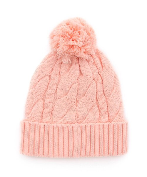 Seraph（セラフ）の「ニット帽（ニットキャップ/ビーニー・キッズ・ラベンダー/ミント/ブラウン/ベビーピンク/アイボリー・54/50/58）」の11枚目の写真