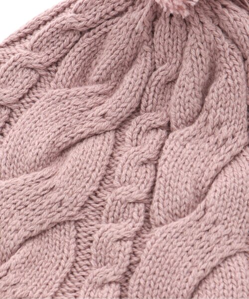 Seraph（セラフ）の「ニット帽（ニットキャップ/ビーニー・キッズ・ラベンダー/ミント/ブラウン/ベビーピンク/アイボリー・54/50/58）」の17枚目の写真