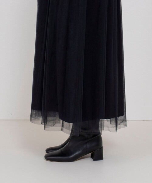 NOLLEY’S Sophi(ノーリーズソフィ)の「《手洗い可能》チュールビスチェワンピース(ワンピース・レディース・ブラック・38)」の22枚目の写真