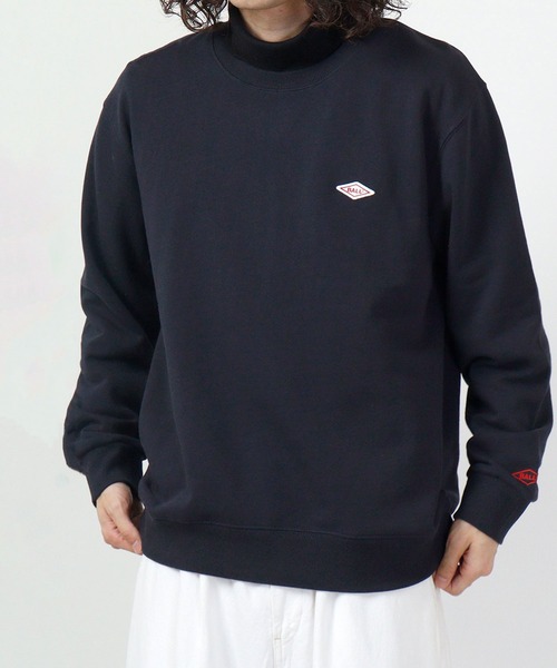 BALL（ボール）の「BALL OE裏毛ワンポイントロゴトレーナー（スウェット・メンズ・グリーン/カーキ/キャメル/ブラック/ダークグレー/ブルー/モカ/ブラウン/オフホワイト/チャコール/ネイビー/トップグレー・L/LL/M）」の10枚目の写真