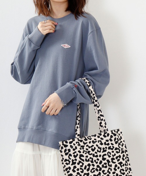 BALL（ボール）の「BALL OE裏毛ワンポイントロゴトレーナー（スウェット・メンズ・グリーン/カーキ/キャメル/ブラック/ダークグレー/ブルー/モカ/ブラウン/オフホワイト/チャコール/ネイビー/トップグレー・L/LL/M）」の11枚目の写真