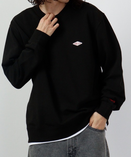 BALL（ボール）の「BALL OE裏毛ワンポイントロゴトレーナー（スウェット・メンズ・グリーン/カーキ/キャメル/ブラック/ダークグレー/ブルー/モカ/ブラウン/オフホワイト/チャコール/ネイビー/トップグレー・L/LL/M）」の22枚目の写真