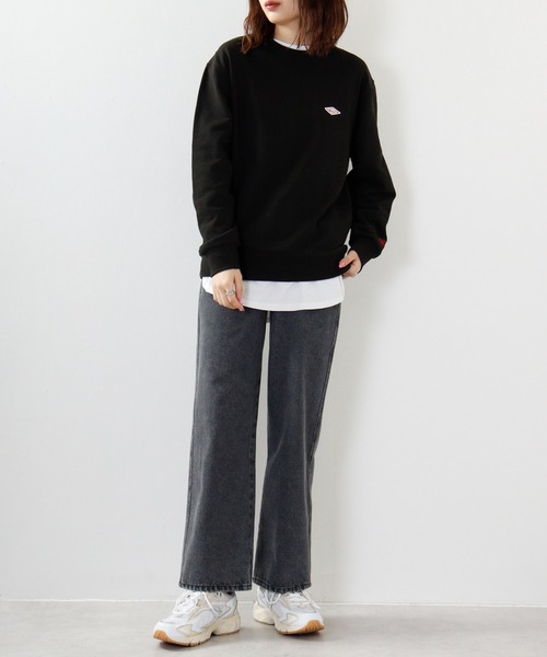 BALL（ボール）の「BALL OE裏毛ワンポイントロゴトレーナー（スウェット・メンズ・グリーン/カーキ/キャメル/ブラック/ダークグレー/ブルー/モカ/ブラウン/オフホワイト/チャコール/ネイビー/トップグレー・L/LL/M）」の21枚目の写真