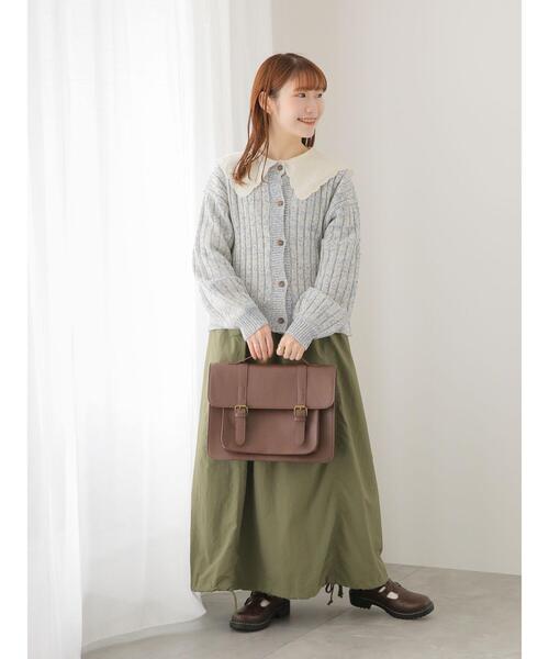 ehka sopo（エヘカソポ）の「ネップ糸クルーカーディガン