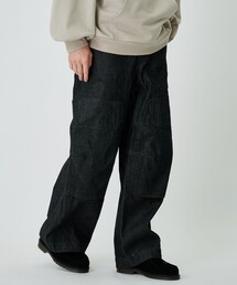 PUBLIC TOKYO SHIOTA 2トーンデニムパンツ 裾上げ済み PUBLIC TOKYO（パブリックトウキョウ）の「〈セットアップ対応