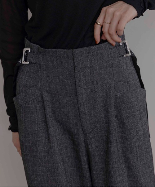 Eimee Law（エイミーロウ）の「ロゴテープベルト タックワイド