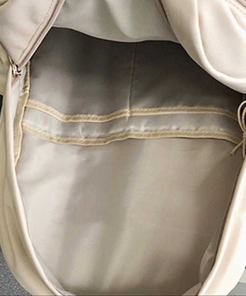 Miniministore（ミニミニストア）の「a4リュックサック レディース おしゃれ（バックパック/リュック・レディース・ラベンダー/アイボリー/ブラック・フリー）」の21枚目の写真