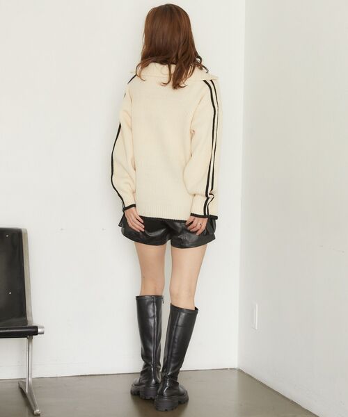 RETRO GIRL(レトロガール)の「ポケ付きFレザーSPT(その他パンツ・レディース・ブラック/ダークブラウン/ダークグリーン・FREE)」の11枚目の写真