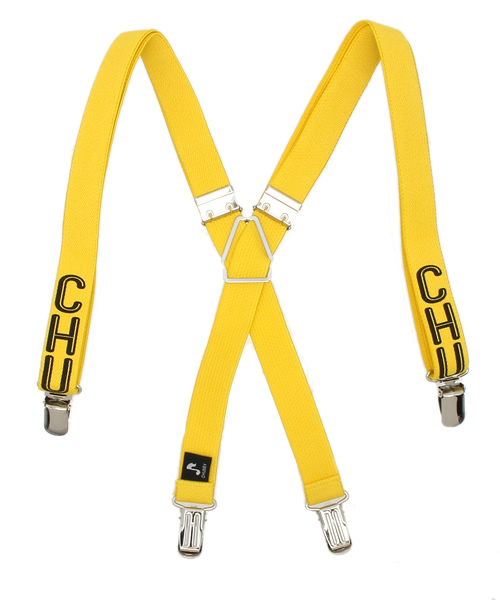 CHUBBYGANG（チャビーギャング）の「ロゴプリントサスペンダー（サスペンダー・キッズ・ミント/イエロー/ピンク/ブラック・FREE）」の4枚目の写真