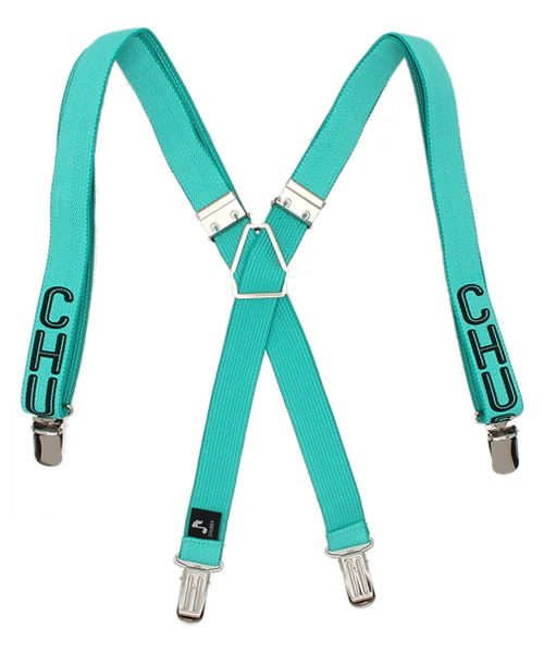 CHUBBYGANG（チャビーギャング）の「ロゴプリントサスペンダー（サスペンダー・キッズ・ミント/イエロー/ピンク/ブラック・FREE）」の3枚目の写真