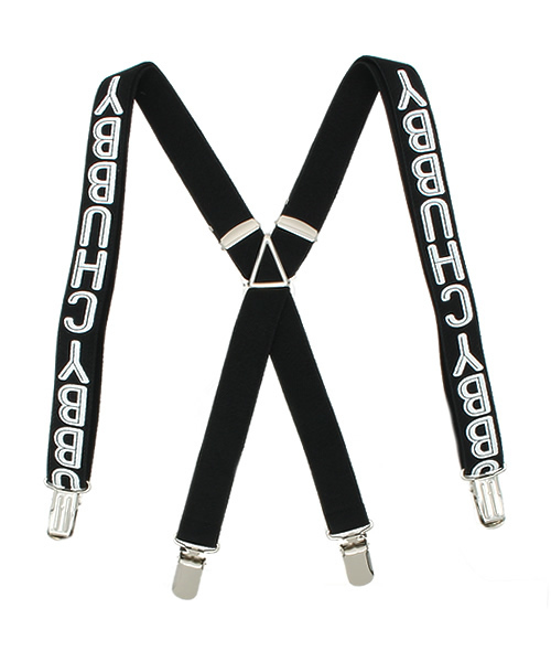 CHUBBYGANG（チャビーギャング）の「ロゴプリントサスペンダー（サスペンダー・キッズ・ミント/イエロー/ピンク/ブラック・FREE）」の5枚目の写真