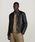 G-STAR�i�W�[�X�^�[�j�́uBiker Leather Jacket/�V���O�����U�[���C�_�[�X�W���P�b�g�i���C�_�[�X�W���P�b�g�j�v�b�_�[�N�u���b�N