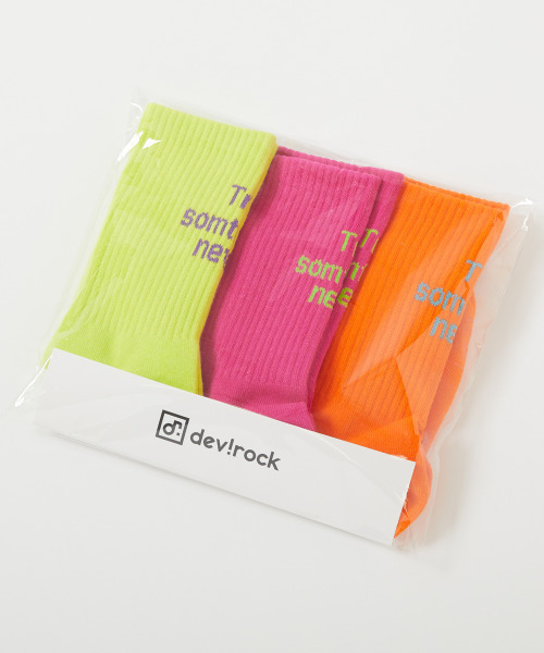 devirock(デビロック)の「3足セット ネオンカラーソックス(ソックス/靴下・キッズ・その他1/その他2・S/M/L)」の15枚目の写真