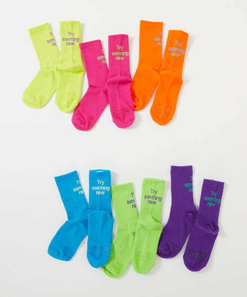 devirock(デビロック)の「3足セット ネオンカラーソックス(ソックス/靴下・キッズ・その他1/その他2・S/M/L)」の10枚目の写真