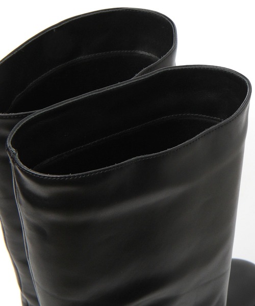 BABYLONE（バビロン）の「[OT]ミドルブーツ（ブーツ・レディース・サンドグレー/ブラック・36/38/37）」の6枚目の写真