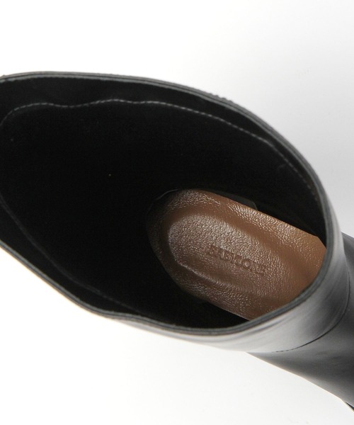 BABYLONE（バビロン）の「[OT]ミドルブーツ（ブーツ・レディース・サンドグレー/ブラック・36/38/37）」の3枚目の写真