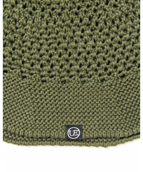 uniform experiment(ユニフォームエクスペリメント)の「KNIT HAT(ハット・メンズ・カーキ/ベージュ/ブラック・FREE)」の6枚目の写真