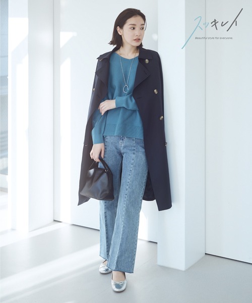 GLOBAL WORK（グローバルワーク）の「スッキレイVネックプルオーバー