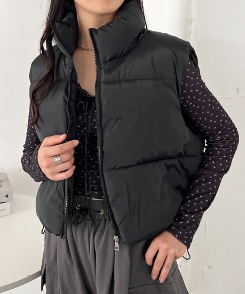 todayful ショート丈ダウンベスト todayful ショート丈ダウンベスト TODAYFUL（トゥデイフル）の