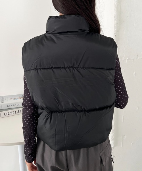 CANAL JEAN リバーシブルコンパクトダウンベスト CANAL JEAN｜The PePPer リバーシブルコンパクトダウンベスト
