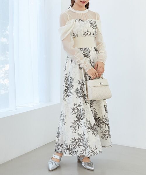 MAJESTIC LEGON（マジェスティックレゴン）の「パールキルティングバニティバッグ（ハンドバッグ・レディース・ブラック/サックスブルー/アイボリー・FREE）」の8枚目の写真