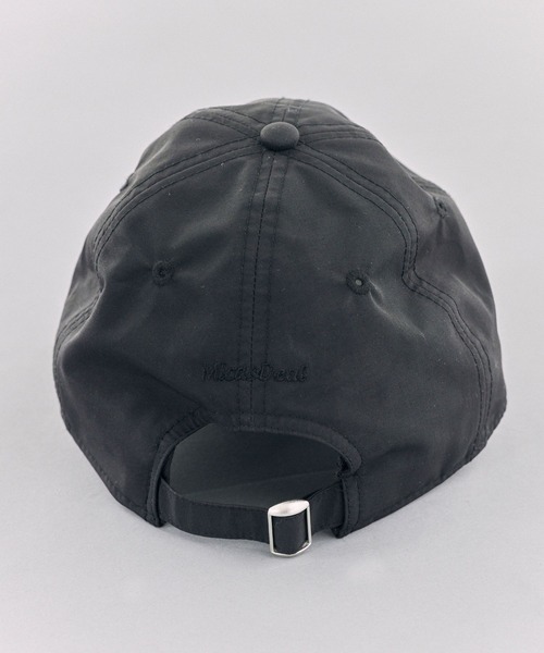 MICA&DEAL（マイカ＆ディール）の「【MICA&DEAL】NEW ERA ナイロンキャップ（キャップ・レディース・ブラック・フリー）」の2枚目の写真