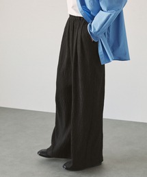 ランダムプリーツバギータックイージースラックスパンツ EMMA CLOTHES 2024SS