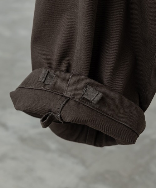 WYM LIDNM（ウィム バイ リドム）の「HEAVY GABA LOOSE FATIGUE PANTS（その他パンツ・メンズ・ベージュ系/アッシュブラウン・S/M/L）」の17枚目の写真