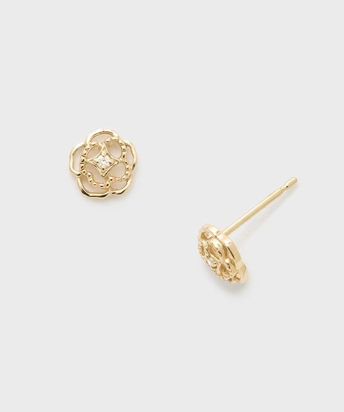 4℃　k10ピアス　ダイヤ K10ダイヤモンドピアス｜ピアス｜ノジェス 公式オンラインストア