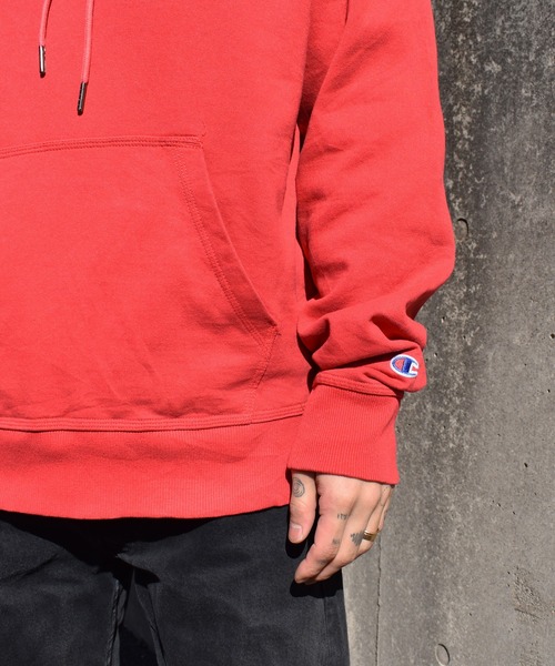 Champion（チャンピオン）の「【ヴィンテージ古着】Champion / チャンピオン ロゴ スウェットパーカー（パーカー・メンズ・レッド・MEDIUM）」の20枚目の写真