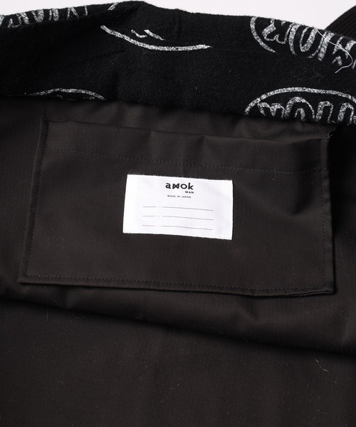 バッグ 【】AMOK ニードルパンチ BAG Black/White[19][240019527284]