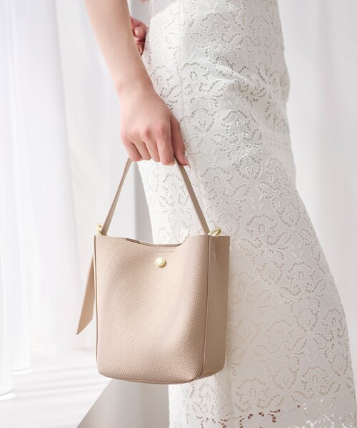 index（インデックス）の「◆デザインミニトートバッグ（トートバッグ・レディース・ブラック/グリーン系/ベージュ・00）」の2枚目の写真