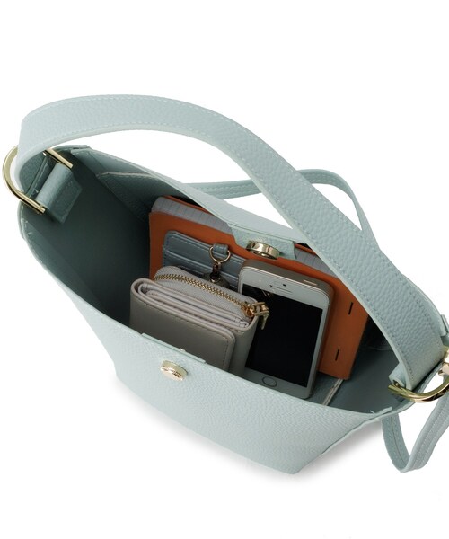 index（インデックス）の「◆デザインミニトートバッグ（トートバッグ・レディース・ブラック/グリーン系/ベージュ・00）」の7枚目の写真