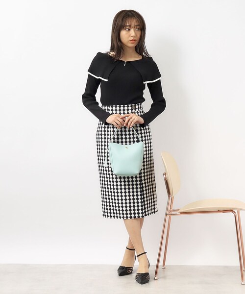 index（インデックス）の「◆デザインミニトートバッグ（トートバッグ・レディース・ブラック/グリーン系/ベージュ・00）」の21枚目の写真