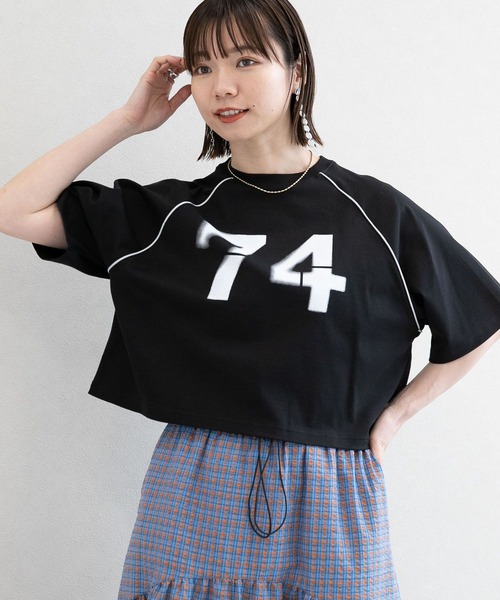 RAGEBLUE（レイジブルー）の「ナンバリングポンチゲームＴシャツ（Tシャツ/カットソー・レディース・ブラック/ブルー/ホワイト・FREE）」の21枚目の写真