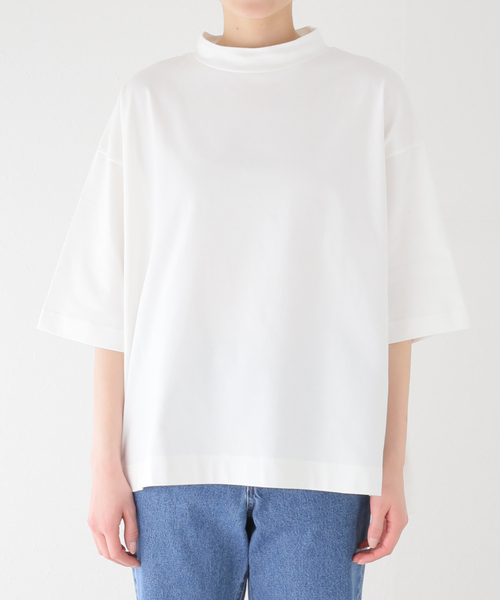 ジャーナルスタンダードラックス Goodwear ロゴTベージュ セール】クラシックテンジク クルーT（Tシャツ/カットソー
