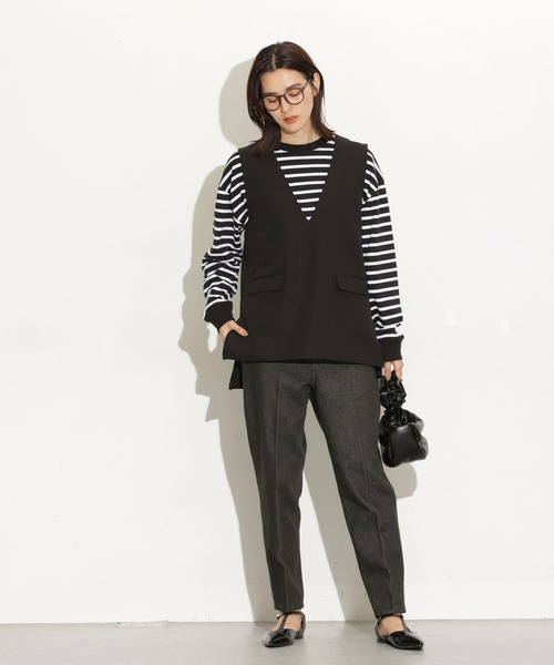 WTAPS ブラック Vネックベスト WTAPS ブラック Vネックベスト