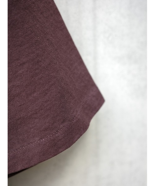 MIXTA（ミクスタ）の「MIXTA/ミクスタ CREW NECK STOP LITTERING Tシャツ（Tシャツ/カットソー・レディース・ブラウン・SMALL）」の2枚目の写真