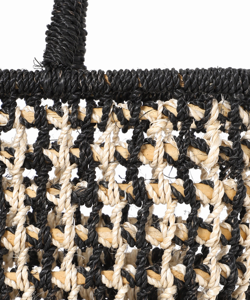 JOURNAL STANDARD（ジャーナルスタンダード）の「【BAGMATI/バグマティ】アバカトートバッグ（トートバッグ・レディース・チャコールグレー/ブラック/サックスブルー・FREE）」の17枚目の写真