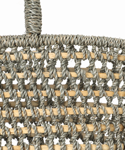 JOURNAL STANDARD（ジャーナルスタンダード）の「【BAGMATI/バグマティ】アバカトートバッグ（トートバッグ・レディース・チャコールグレー/ブラック/サックスブルー・FREE）」の13枚目の写真