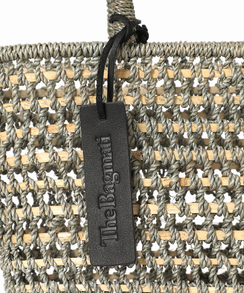 JOURNAL STANDARD（ジャーナルスタンダード）の「【BAGMATI/バグマティ】アバカトートバッグ（トートバッグ・レディース・チャコールグレー/ブラック/サックスブルー・FREE）」の12枚目の写真