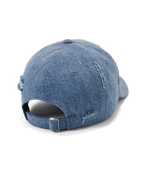 NEW ERA(ニューエラ)の「ニューエラキャップ デニム ONSPOTZ別注 手書き風ロゴ(キャップ・メンズ・ブルー/ブラック・FREE)」の10枚目の写真