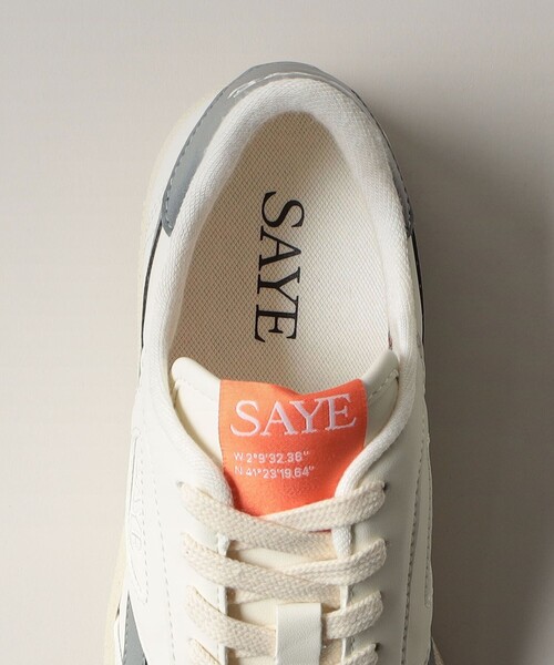 SAYE（セイ）の「＜SAYE＞Modelo89 VB（スニーカー・レディース・グレー・36/37/38/39）」の9枚目の写真