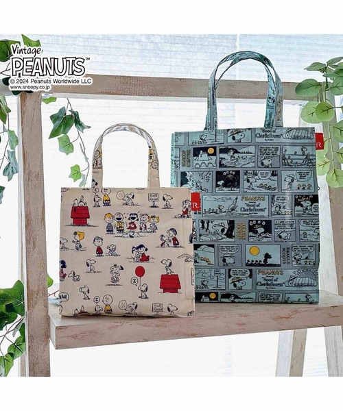 ルートート/SNOOPY IP.トール.ジャガード.Peanuts-8P（トート