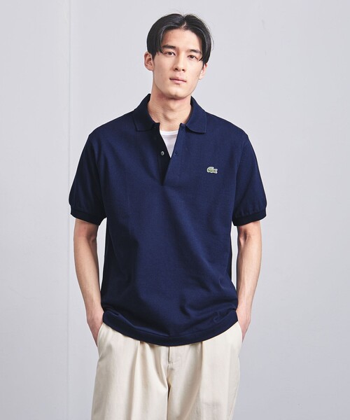 LACOSTE（ラコステ）の「【別注】＜LACOSTE＞ ピケ スキッパー（ポロシャツ・メンズ・ピンク/グレー/ネイビー/ケリー・4/5/3）」の16枚目の写真