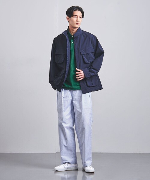 LACOSTE（ラコステ）の「【別注】＜LACOSTE＞ ピケ スキッパー（ポロシャツ・メンズ・ピンク/グレー/ネイビー/ケリー・4/5/3）」の10枚目の写真