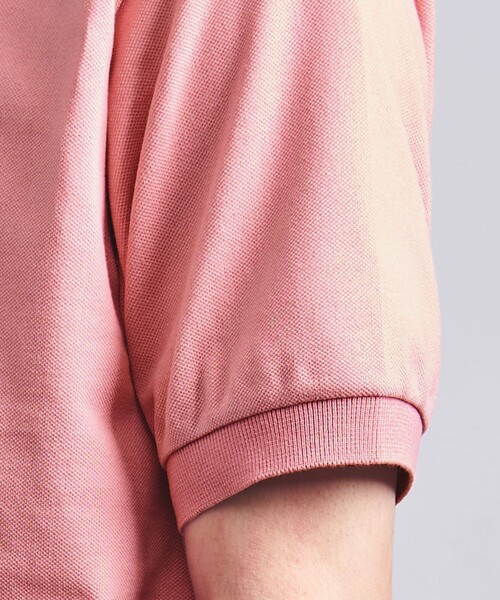 LACOSTE（ラコステ）の「【別注】＜LACOSTE＞ ピケ スキッパー（ポロシャツ・メンズ・ピンク/グレー/ネイビー/ケリー・4/5/3）」の7枚目の写真