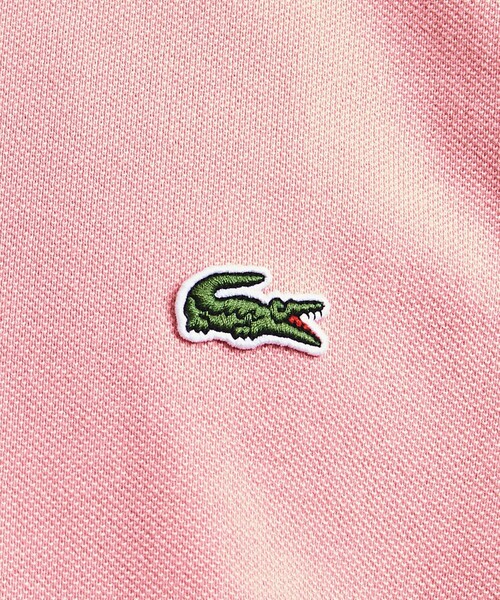 LACOSTE（ラコステ）の「【別注】＜LACOSTE＞ ピケ スキッパー（ポロシャツ・メンズ・ピンク/グレー/ネイビー/ケリー・4/5/3）」の9枚目の写真