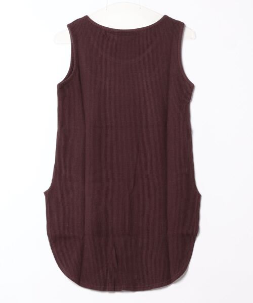 セール】ワッフルロングタンクトップ（タンクトップ）｜No one knows