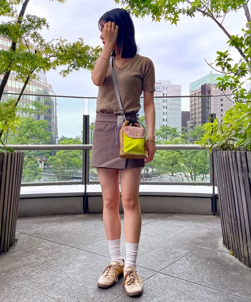 ACCOMMODE（アコモデ）の「マルチカラーミニバッグ（ショルダーバッグ・レディース・ベージュ/ブラウン/ブラック・FREE）」の7枚目の写真